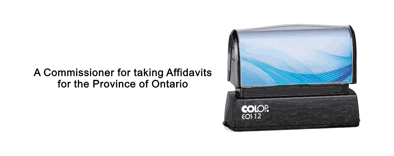 ON17P-%22Commissioner%22+Pre-Inked+Stamp+